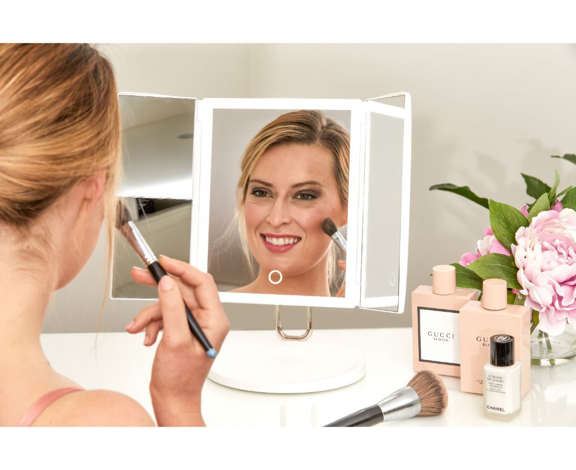 Homedics makeup mirror discount